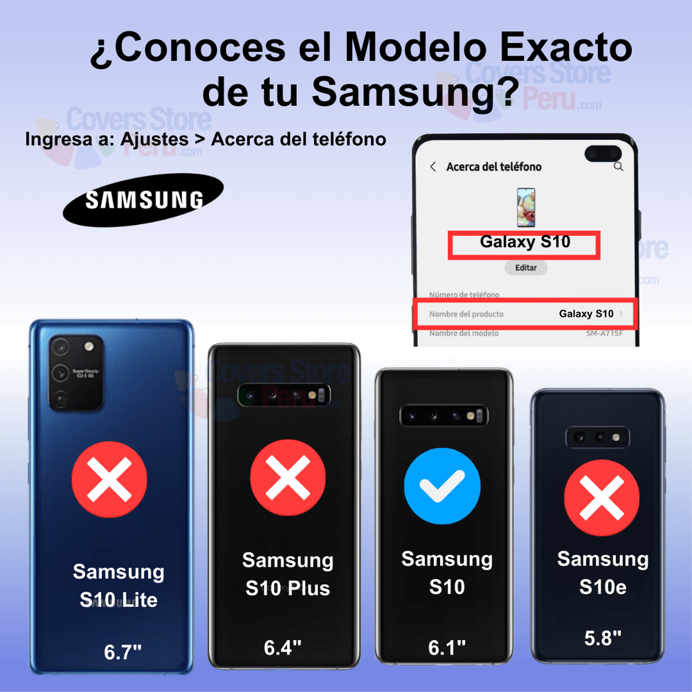 Funda Case de Samsung S10 Otterbox Defender Negro Antishock