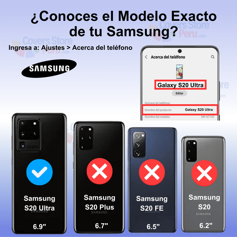 Funda Case for Samsung S20 Ultra Space Original Transparent