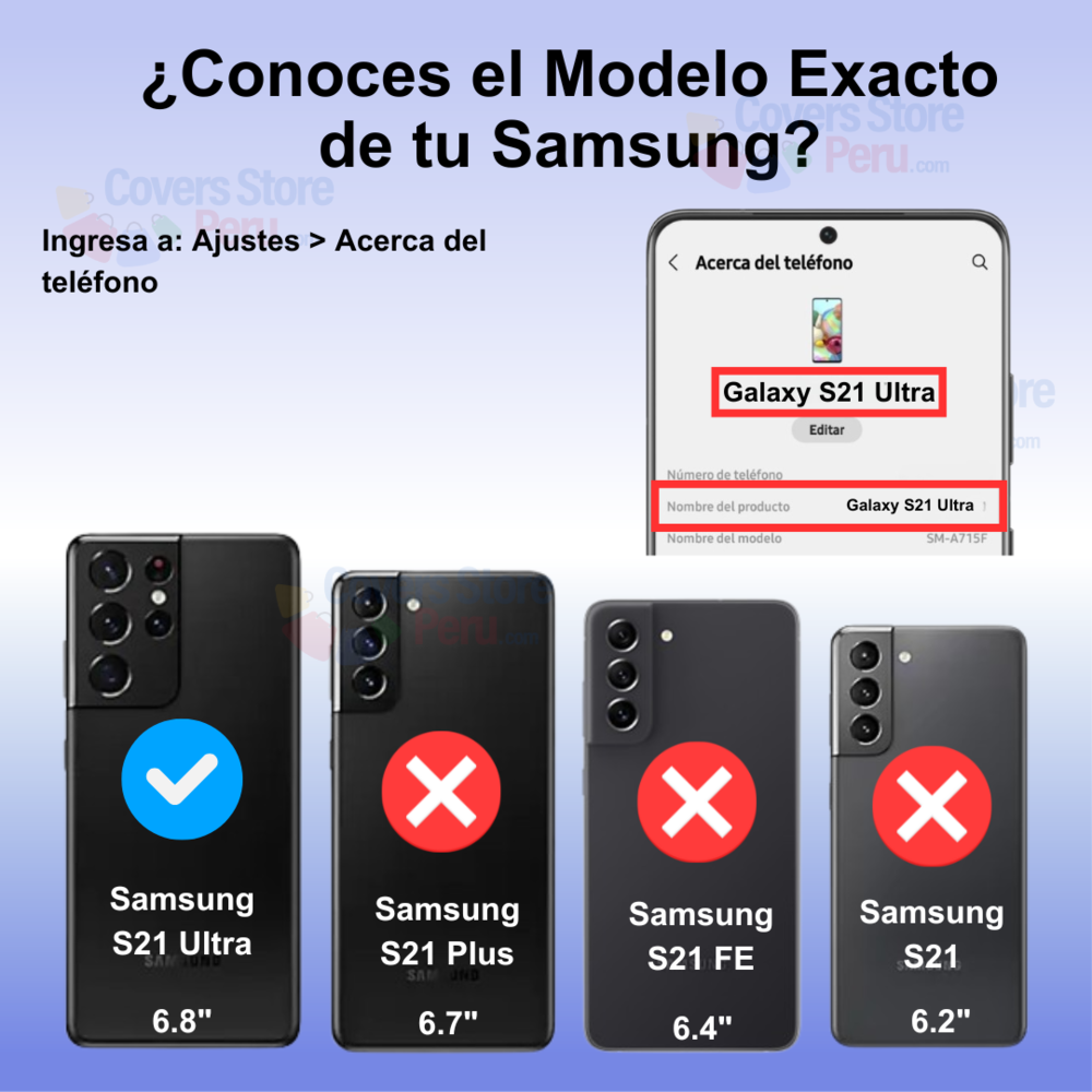 Funda para Samsung S21 Ultra Space Magsafe Transparente