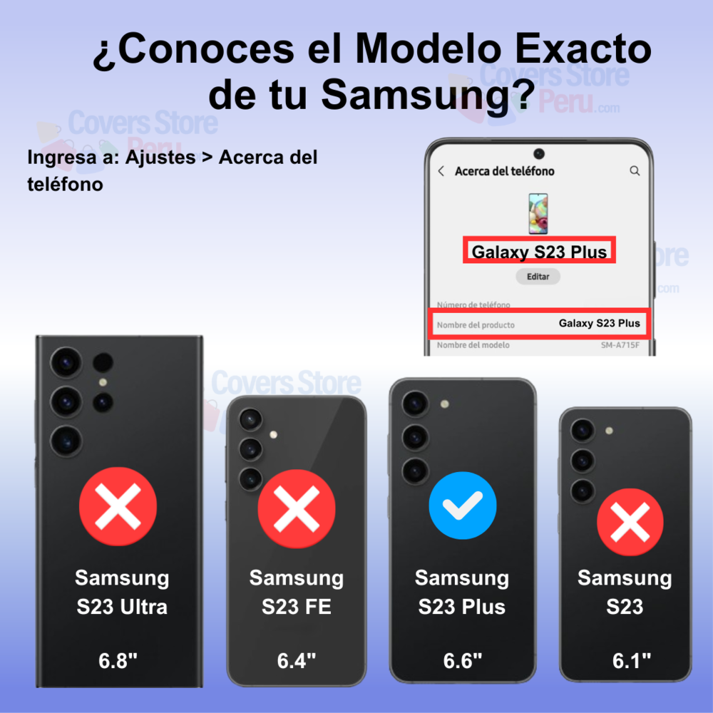 Funda Case para Samsung S23 Plus Otterbox Defender Negro