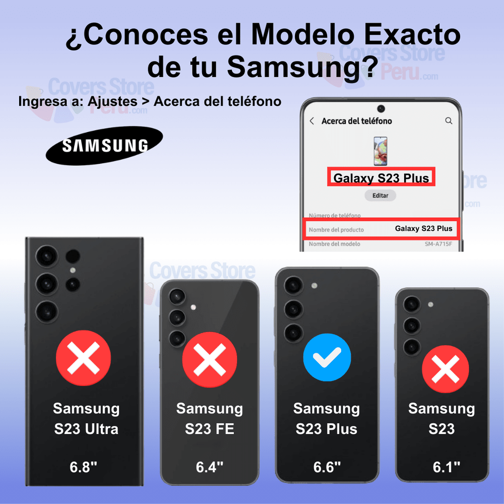 Funda Samsung S23 Plus Magsafe + Protector de Camara Plateado