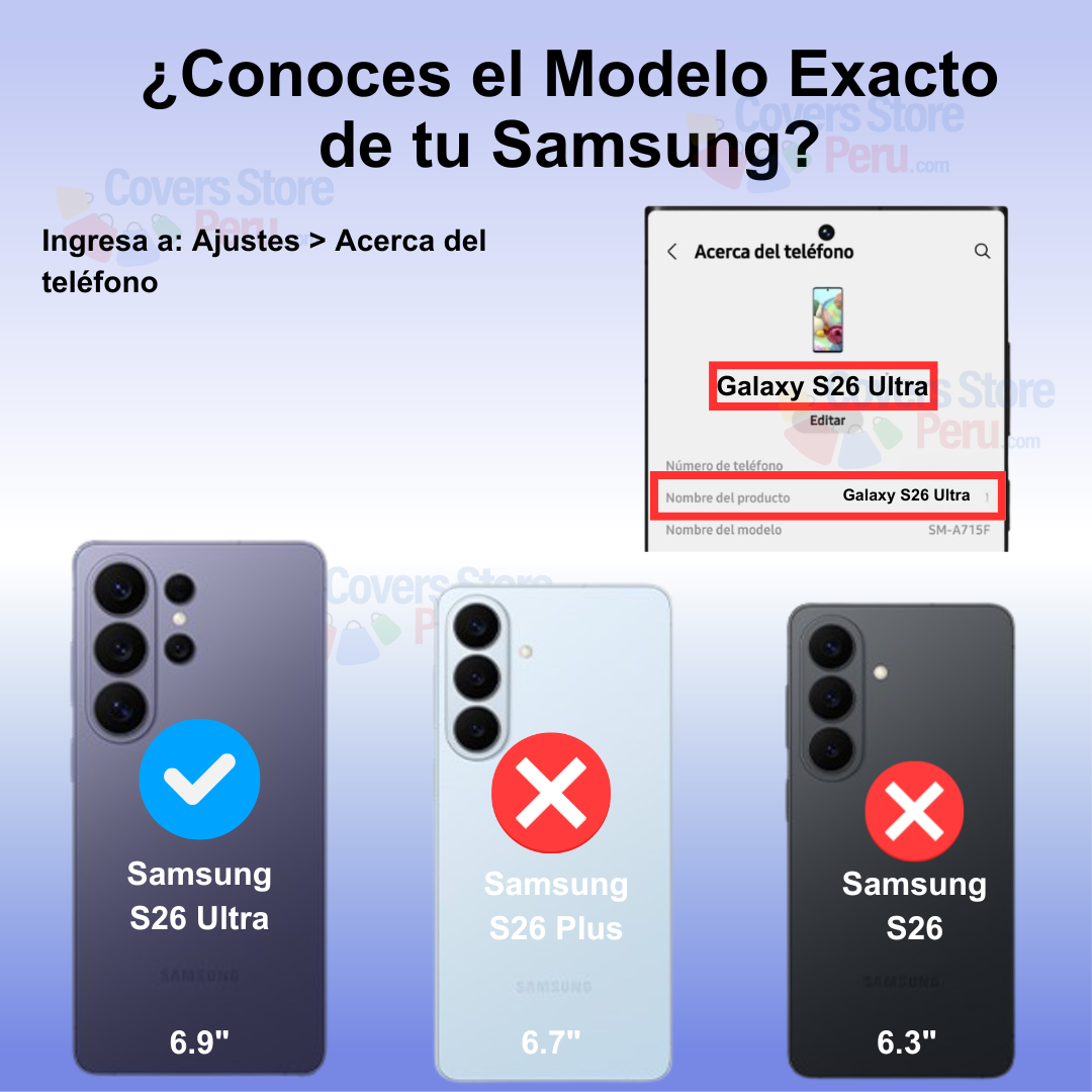 Funda para Samsung S26 Ultra Space Magsafe Transparente