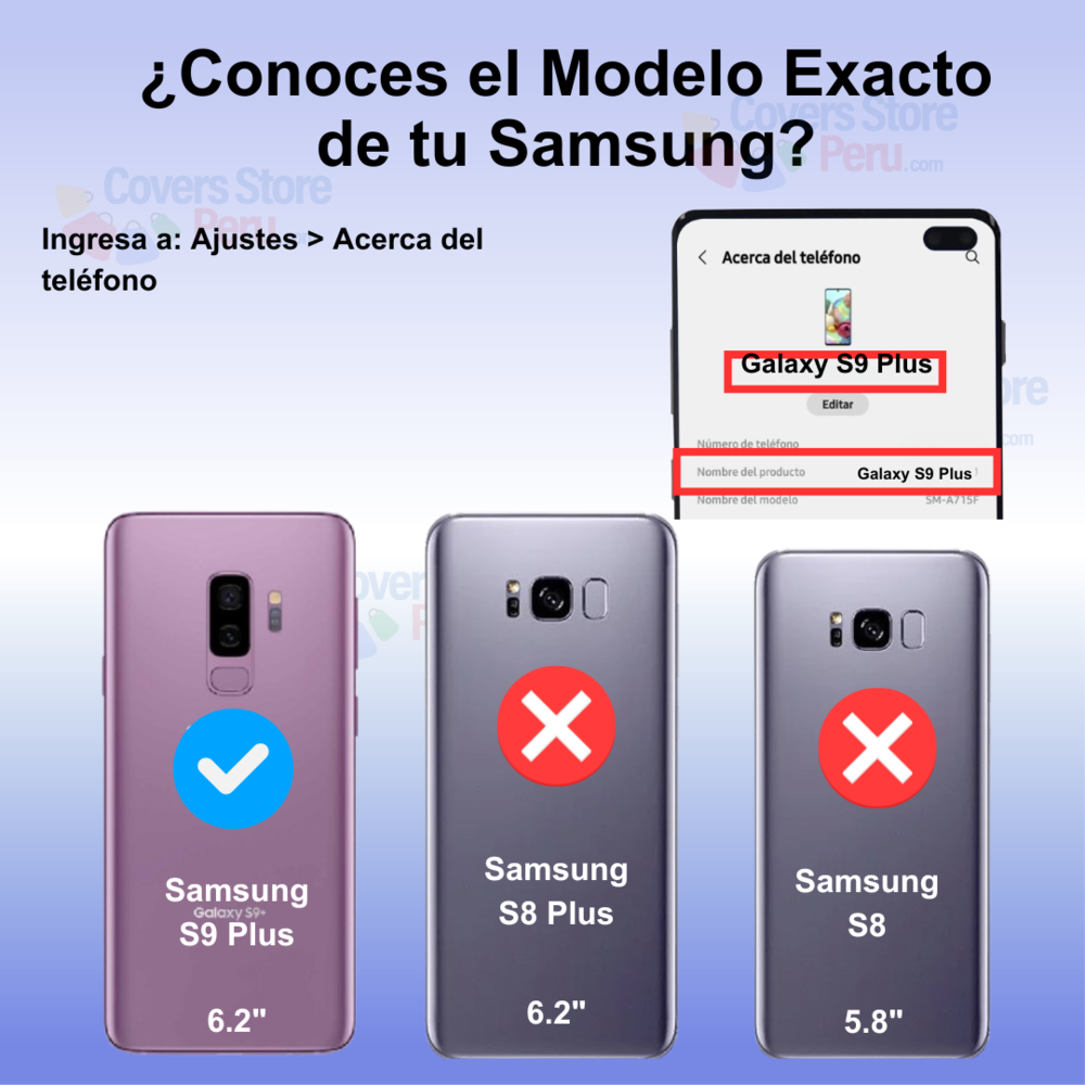 Funda para Samsung S9 Plus Ahumado con Anillo Rojo