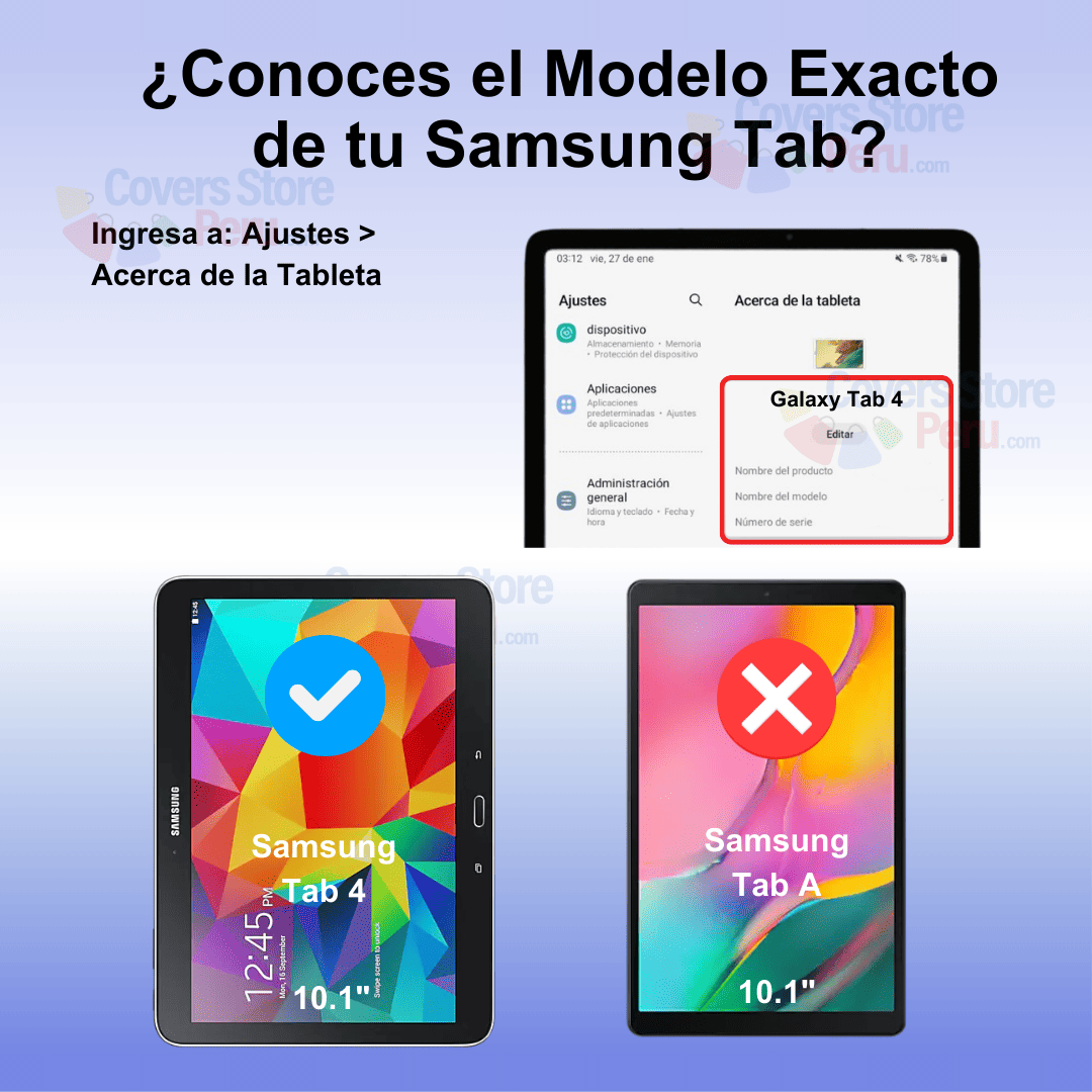 Mica para Samsung Tab 4 10.1" de Vidrio Templado