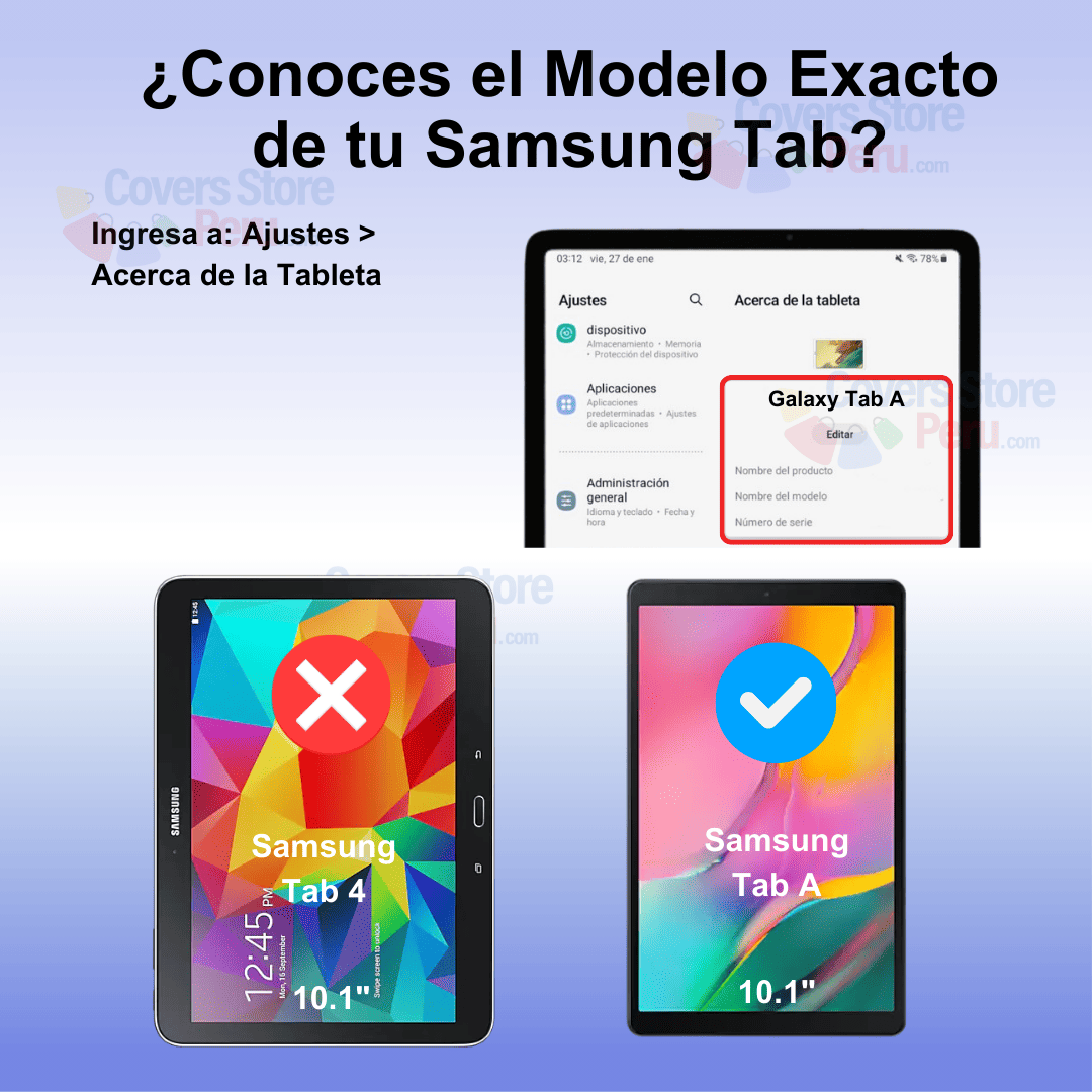 Mica para Samsung Tab A 10.1" de Cerámica Antishock