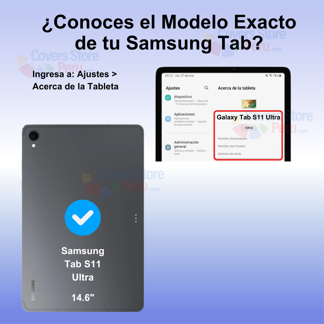 Funda para Samsung Tab S11 Ultra 14.6" Imantada + Portalápiz Lila