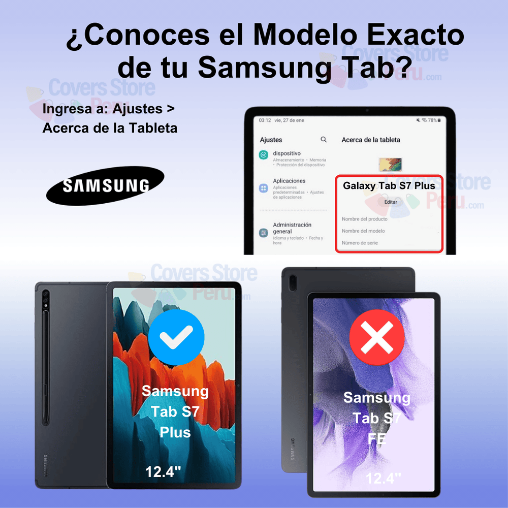 Mica para Samsung Tab S7 Plus 12.4" - T970 Hydrogel