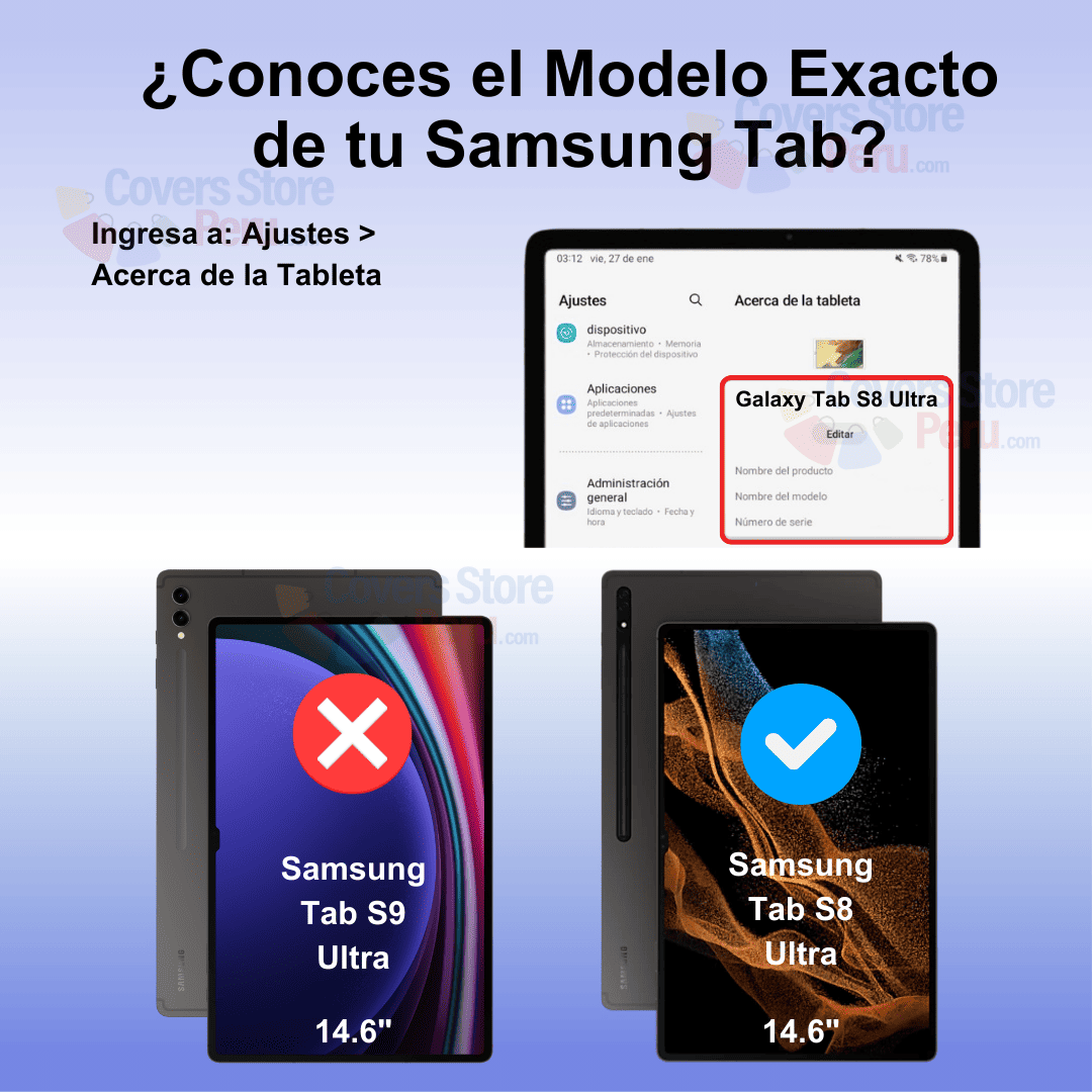 Mica para Samsung Tab S8 Ultra 14.6" de Cerámica Matte