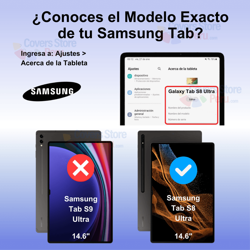Mica para Samsung Tab S8 Ultra 14.6" de Cerámica Antishock