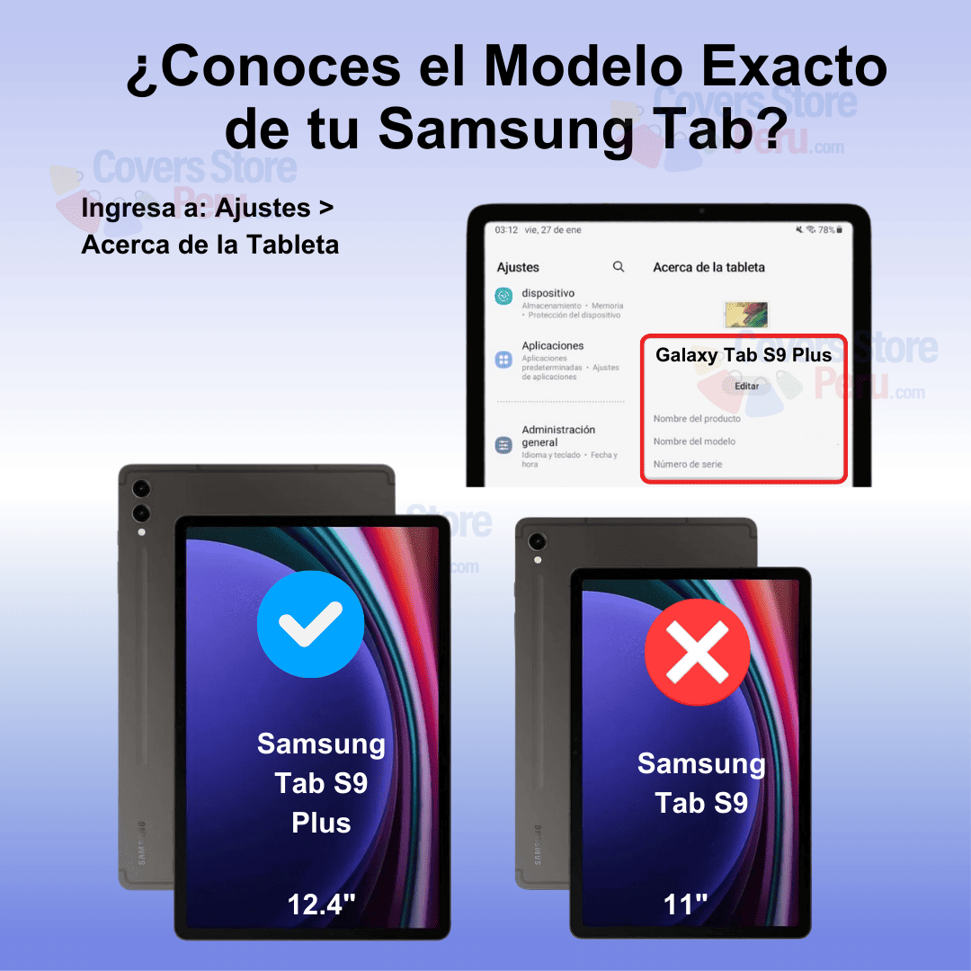 Mica para Samsung Tab S9 Plus 12.4" de PaperLike Antishock