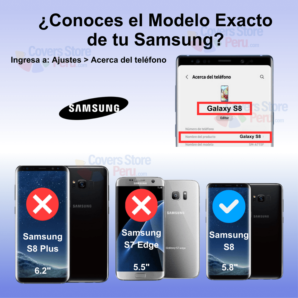 Mica para Samsung S8 Protector de Pantalla UV Antishock