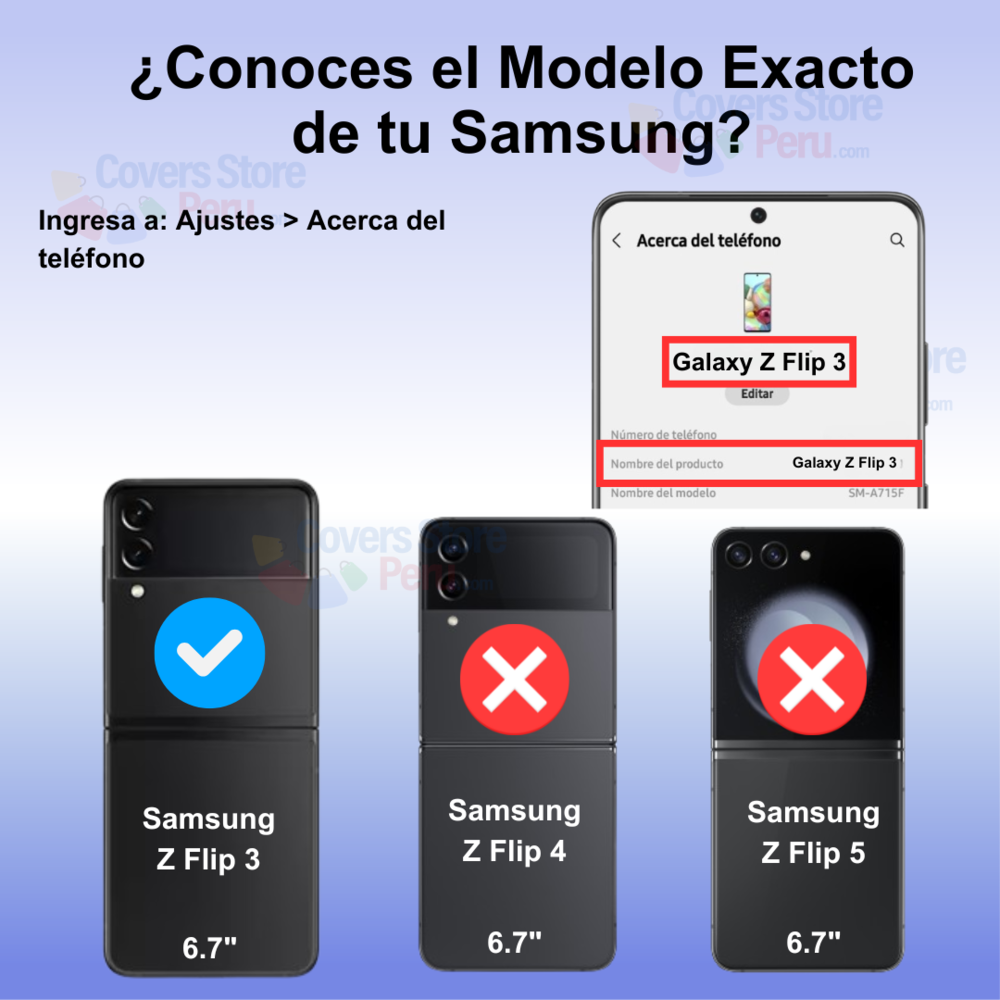 Funda Case para Samsung Z Flip 3 Space Magsafe Transparente