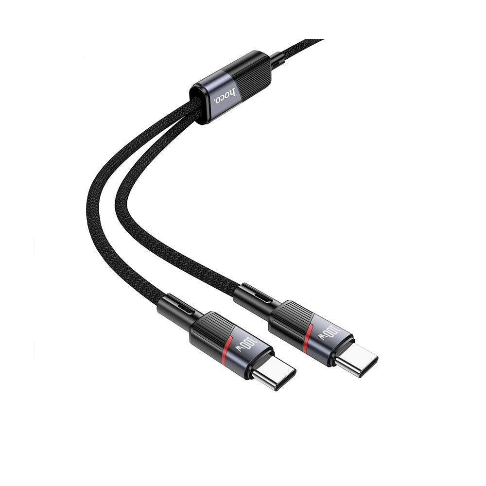 Cable Hoco U139 Tipo-C a Doble Tipo-C 100W