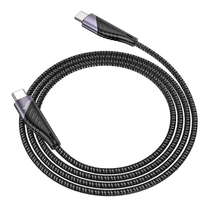 Cable USB a Tipo C 1.5m Hoco U95 Negro De Alta Calidad