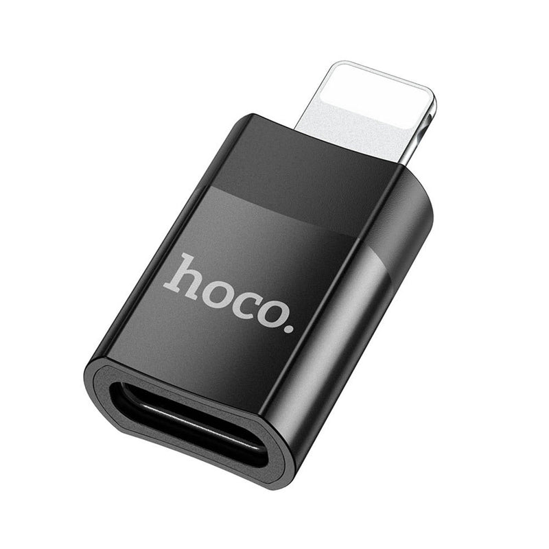 Adaptador USB a Lightning con soporte OTG Hoco UA17 Negro