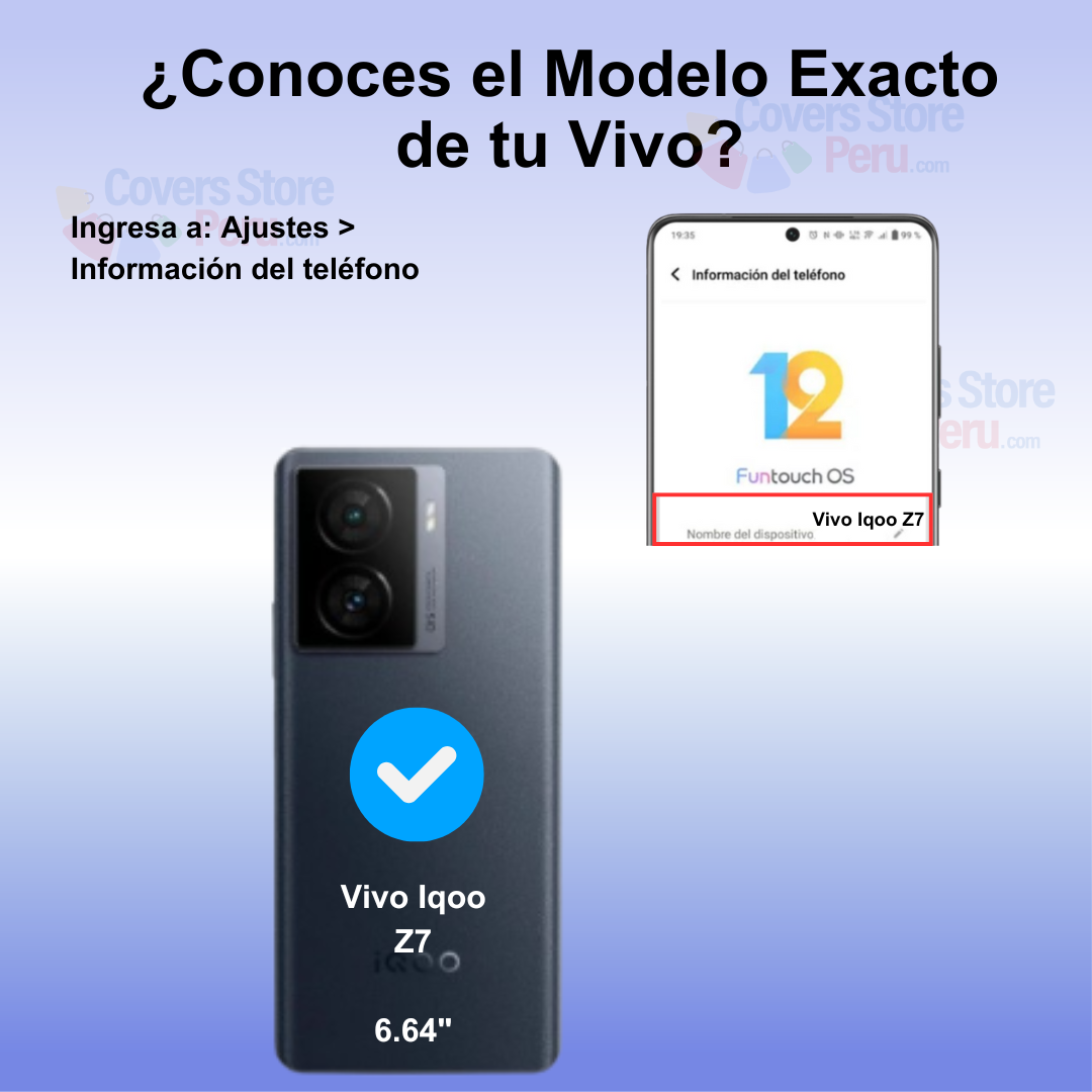Funda para Vivo iQOO Z7 TPU 100% Transparente Antishock