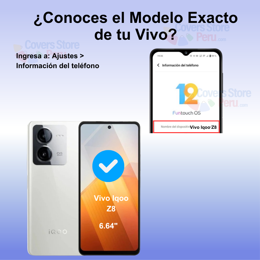 Funda para Vivo iQOO Z8 TPU 100% Transparente Antishock