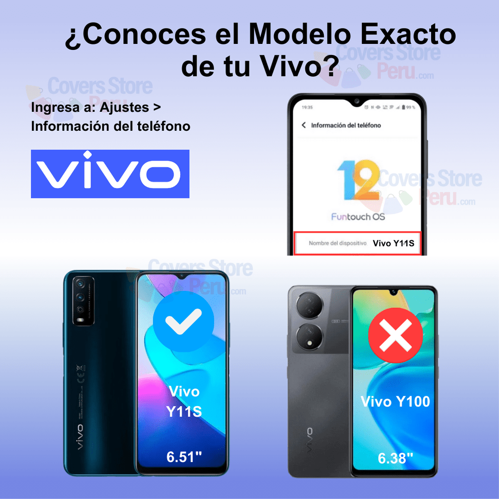 Mica para Vivo Y11s Protector de pantalla 21D Antishock