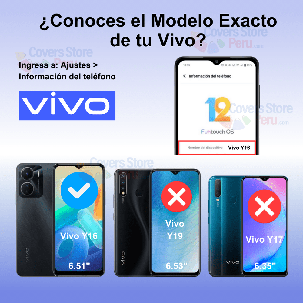 Mica para Vivo Y16 Film Hydrogel Antishock Transparente