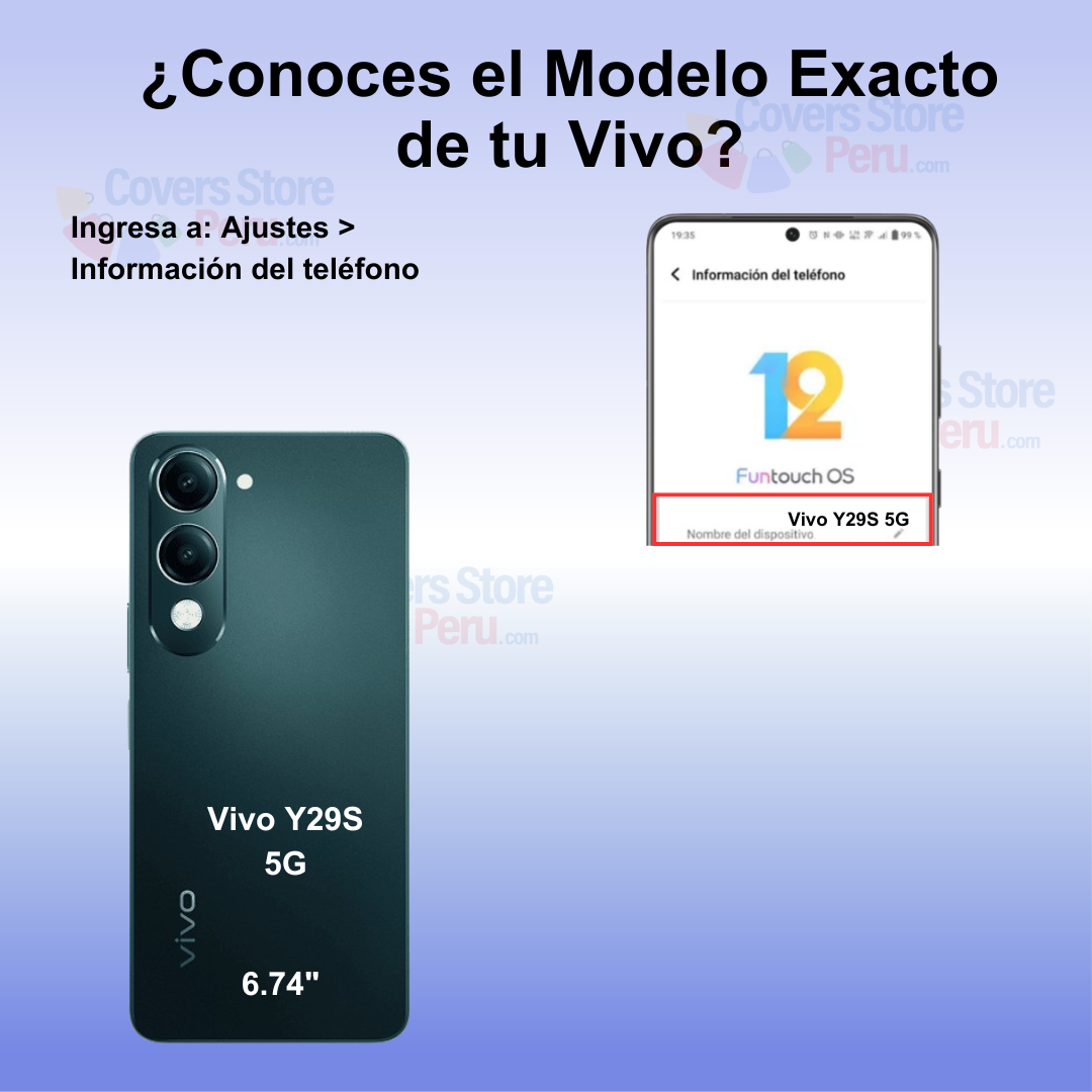 Funda Case para Vivo Y29S Space Original Transparente