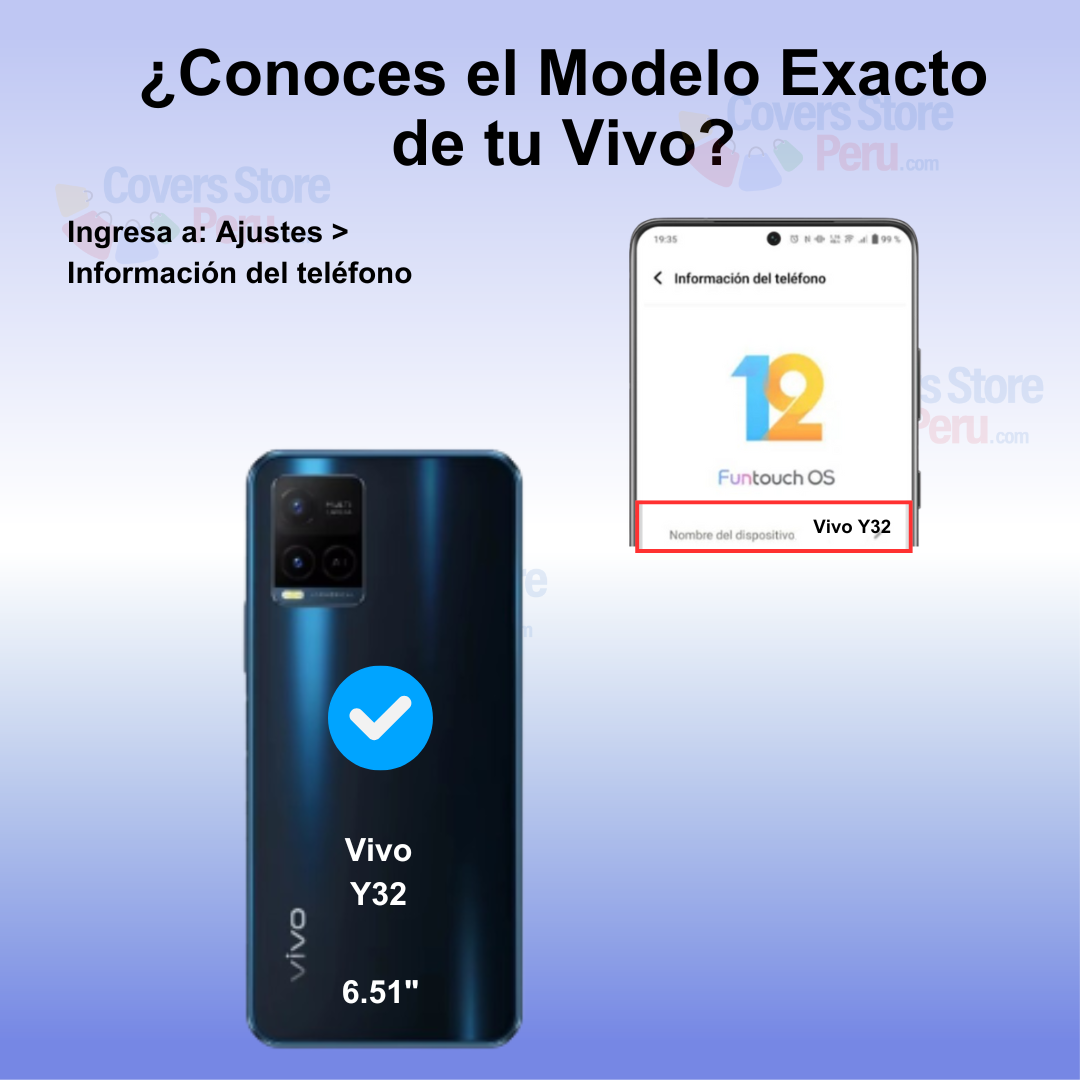 Funda Case para Vivo Y32 TPU 100% Transparente Antishock