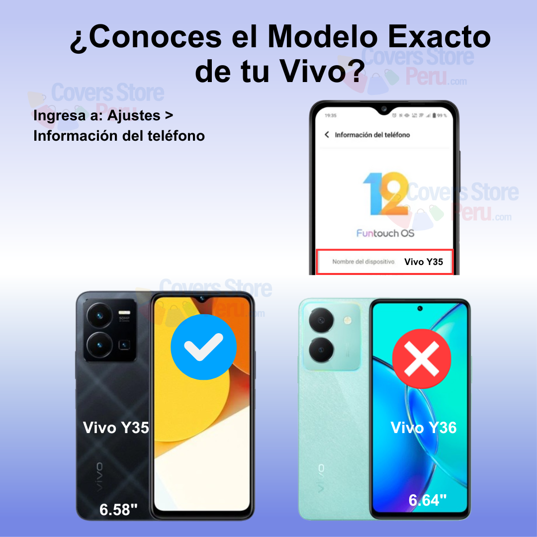 Mica Protector para Vivo Y35 Vidrio Templado OG