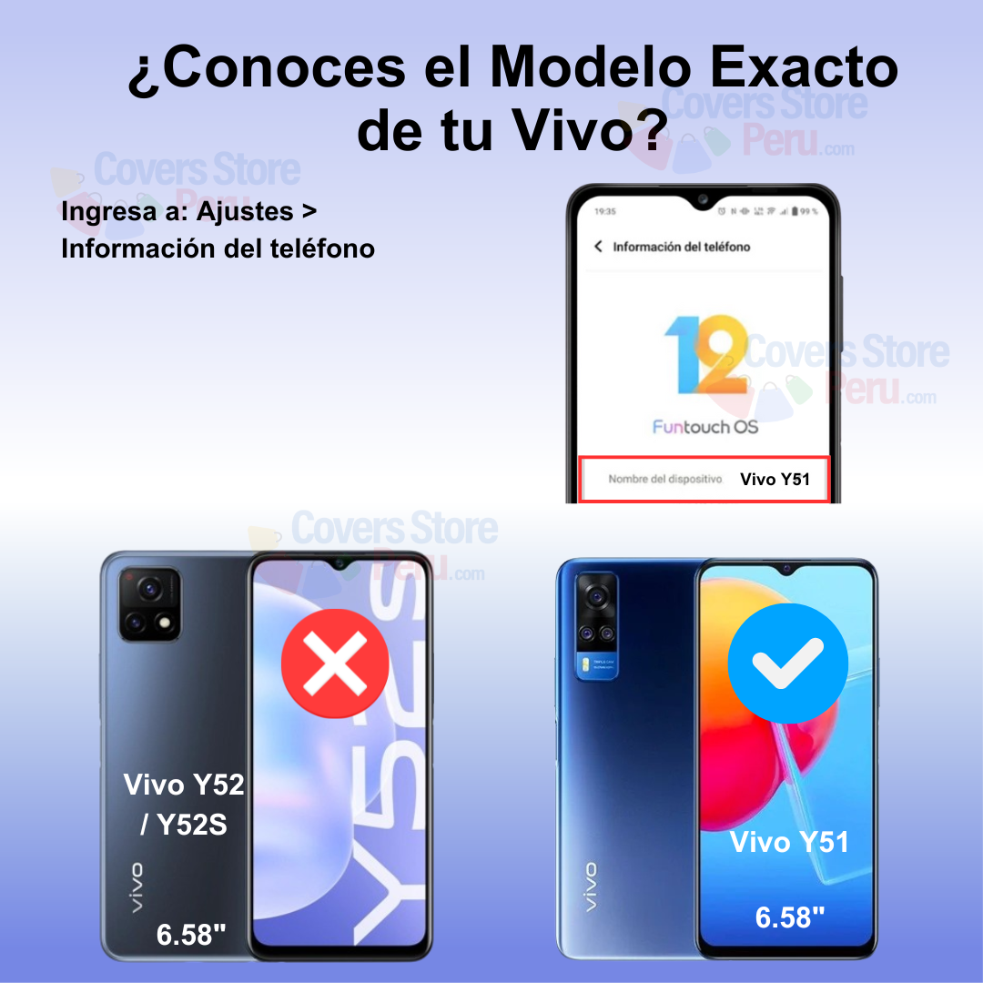 Mica para Vivo Y51 Protector 21D Antishock