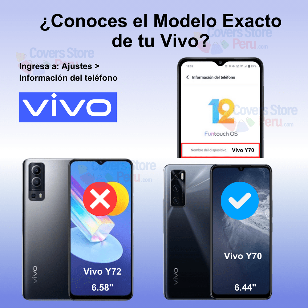 Mica for Vivo Y70 Protector de Pantalla Vidrio 9D Antishock