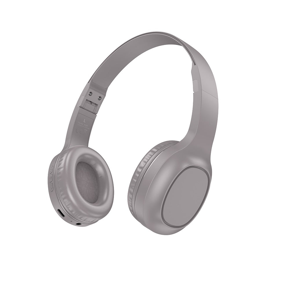 Audifonos Bluetooth Diadema Hoco W46 Charm Microfono Marron