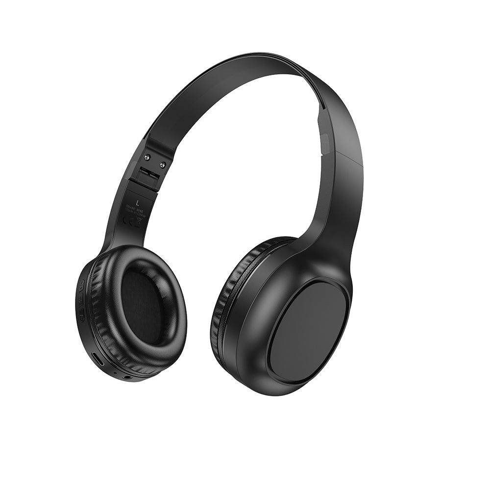 Audifonos Bluetooth Diadema Hoco W46 Charm Microfono Negro