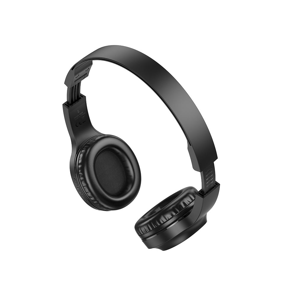Audifonos Bluetooth Diadema Hoco W46 Charm Microfono Negro