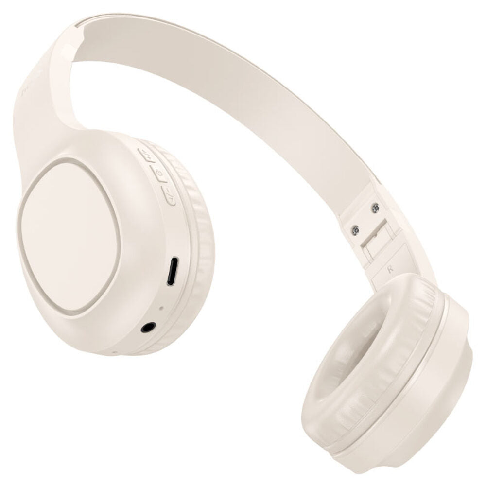 Audifonos Bluetooth Diadema Hoco W46 Charm Microfono Blanco