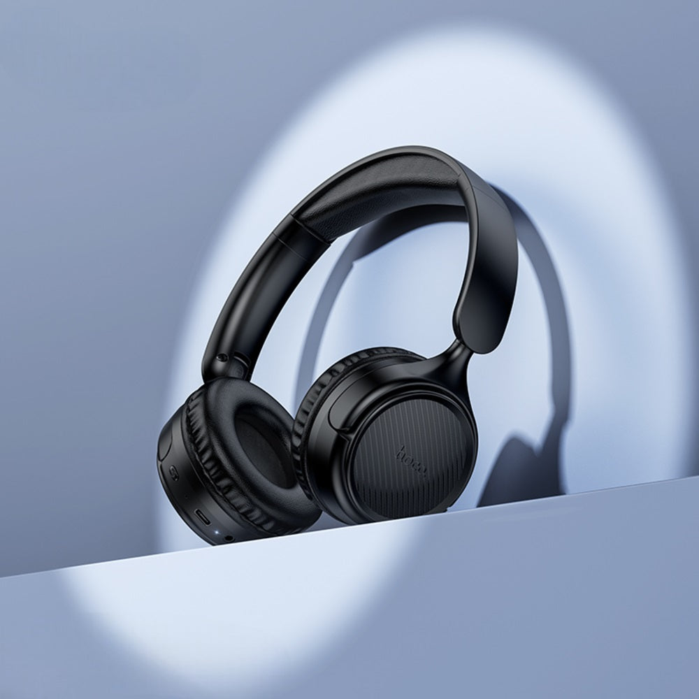 Audifonos Bluetooth Diadema Hoco W66 Wave Inalambrico Negro