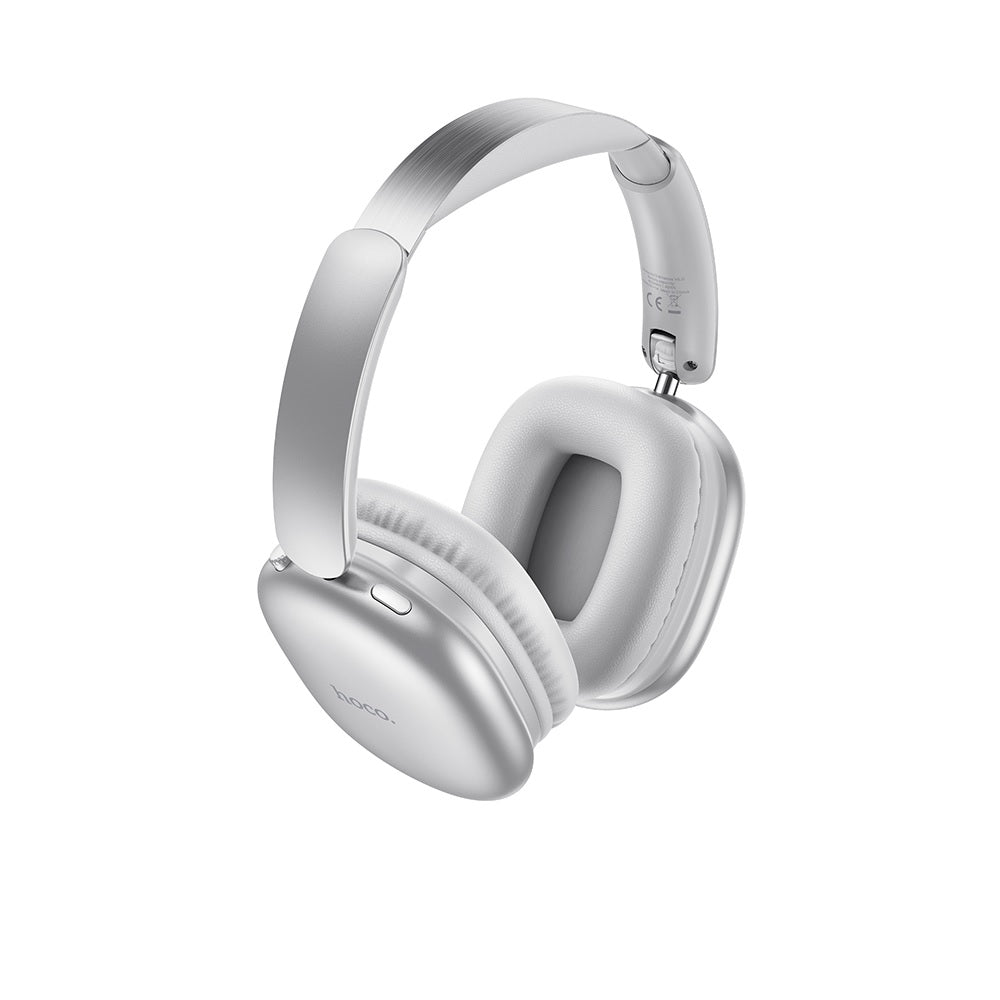 Audifonos Bluetooth Diadema Hoco W73 Graceful Sonido Gris