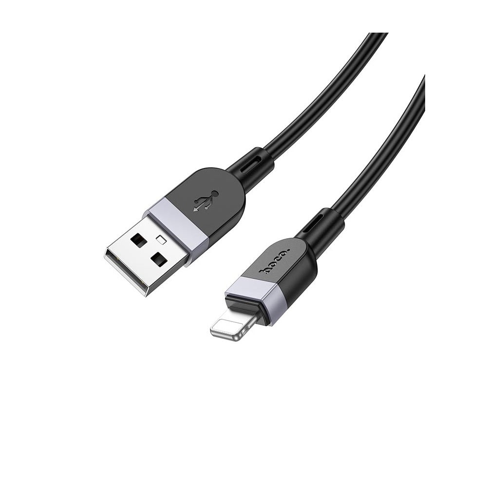 Cable Hoco X109 Energy Silicona USB a iP 3m Negro
