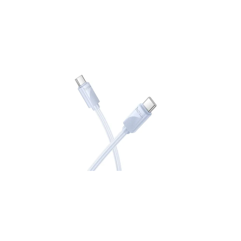 Cable Hoco X114 Energy Tipo-C a Tipo-C 60W Datos Blanco