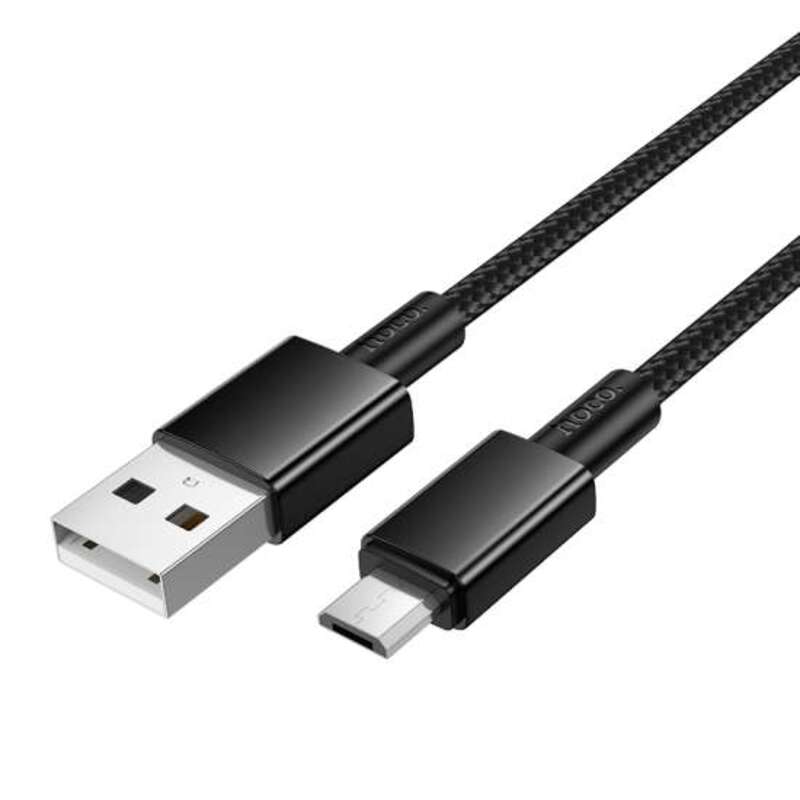 Cable Hoco X119 Energy Micro USB Carga Datos Negro