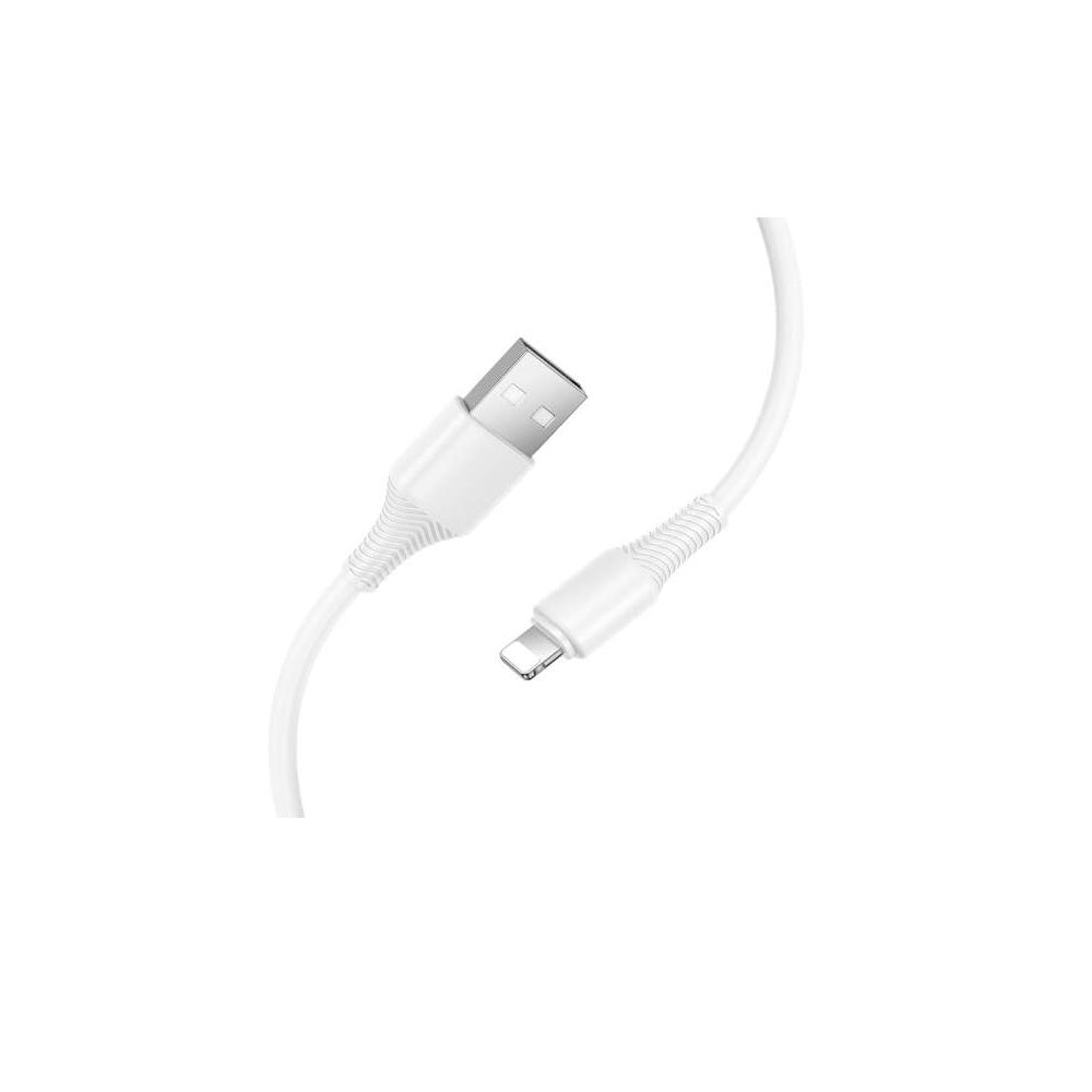 Cable Hoco X120 Beneficio USB a iP Carga Rápida Blanco