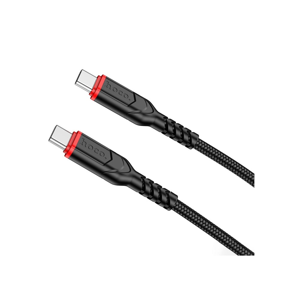 Cable Hoco X59 Victory Tipo-C a Tipo-C 60W 1m Negro