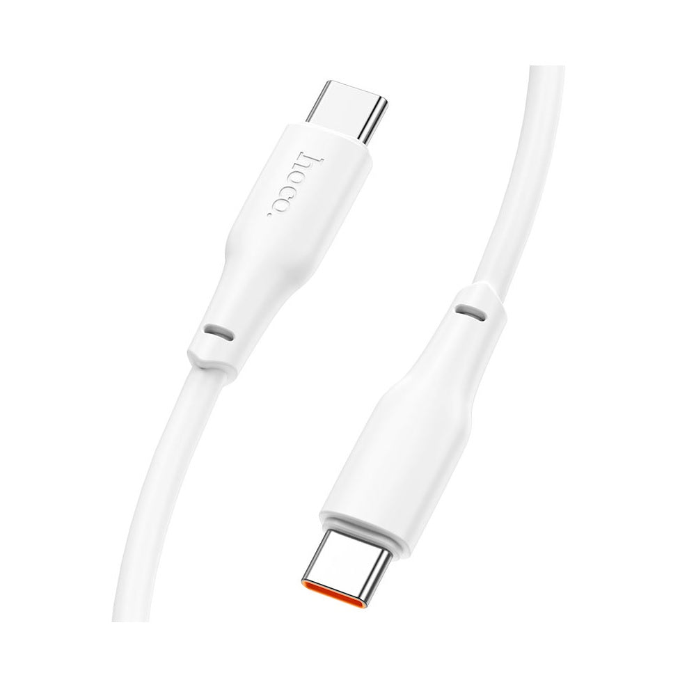 Cable Hoco X93 Tipo-C a Tipo-C 100W Fast Charge 1m Blanco