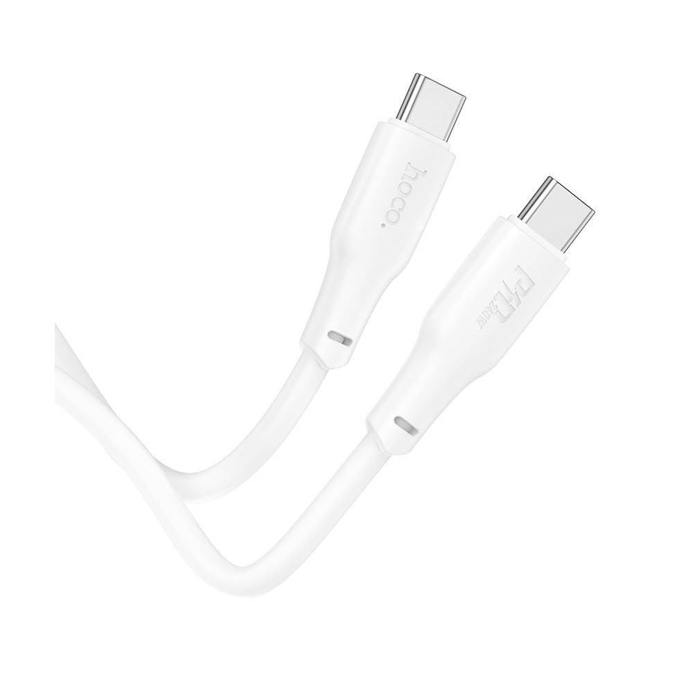 Cable Hoco X93 Force Tipo-C a Tipo-C 240W 2m Blanco
