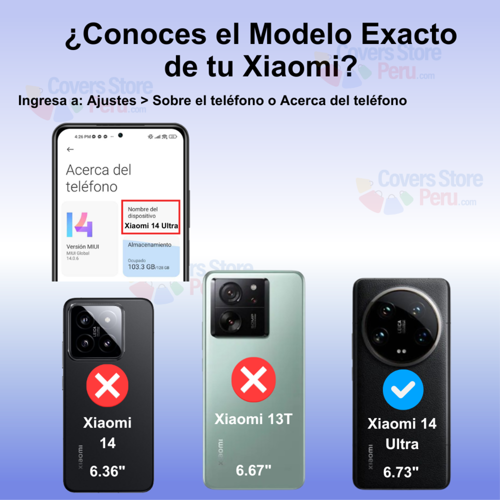 Funda para Xiaomi 14 Ultra Ahumado con Anillo Rojo