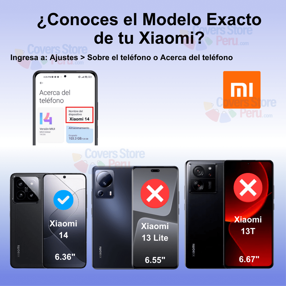 Mica para Xiaomi Mi 14 Black Edition 20K Antishock