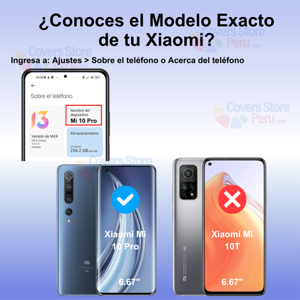 Mica Glass para Xiaomi Mi 10 Pro Full Glue Curvo