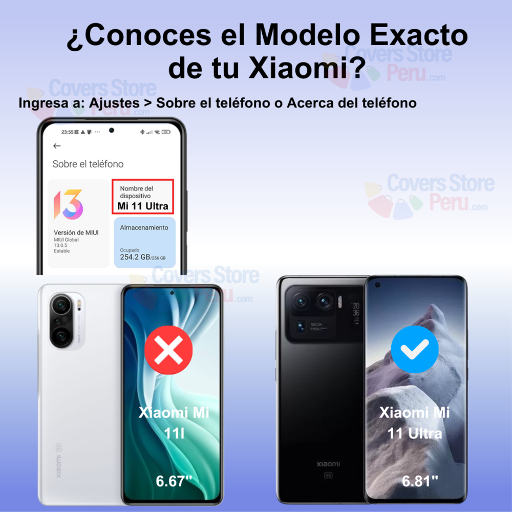 Mica Glass para Xiaomi Mi 11 Ultra Full Glue Curvo