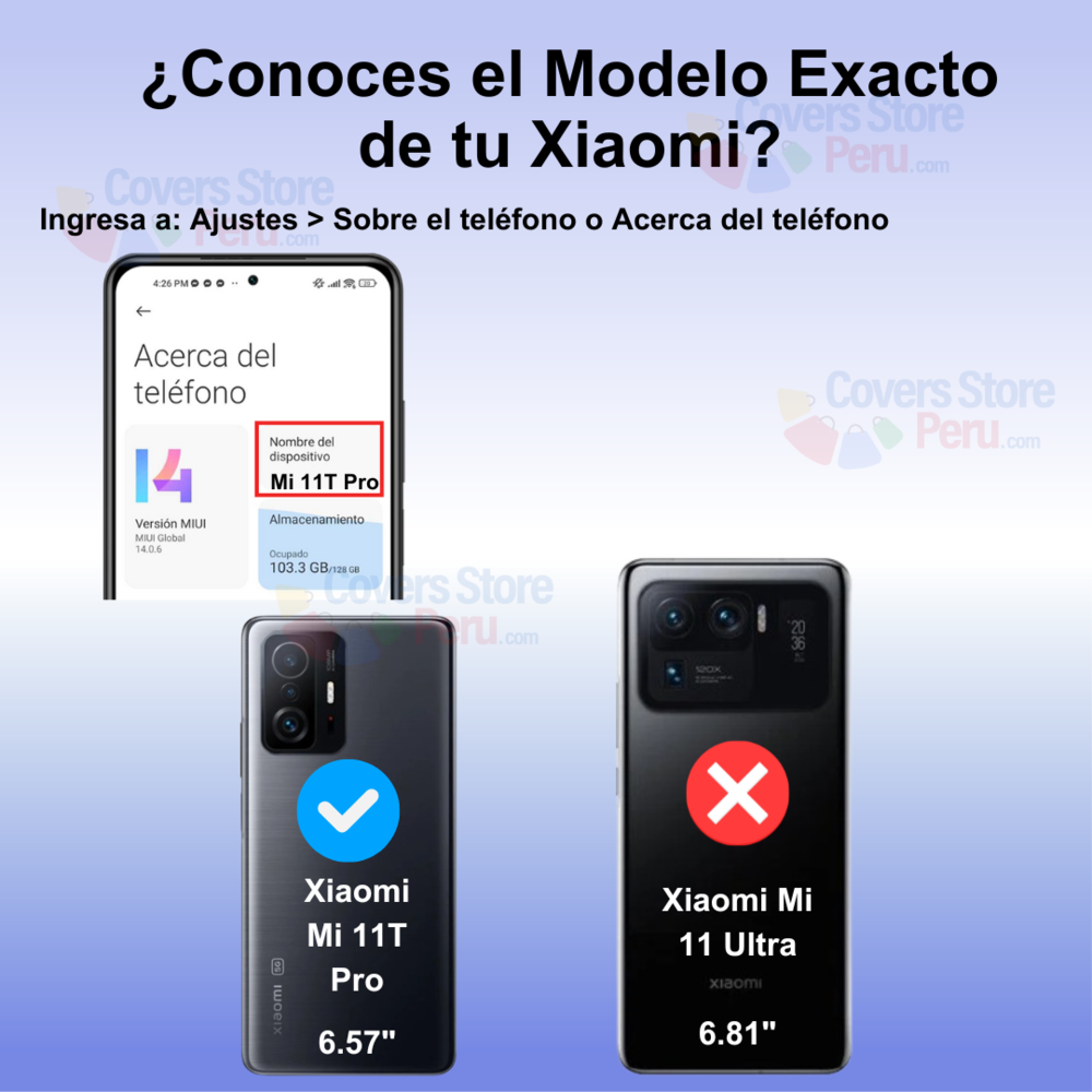 Funda Case para Xiaomi 11T Pro Flip Cover Negro