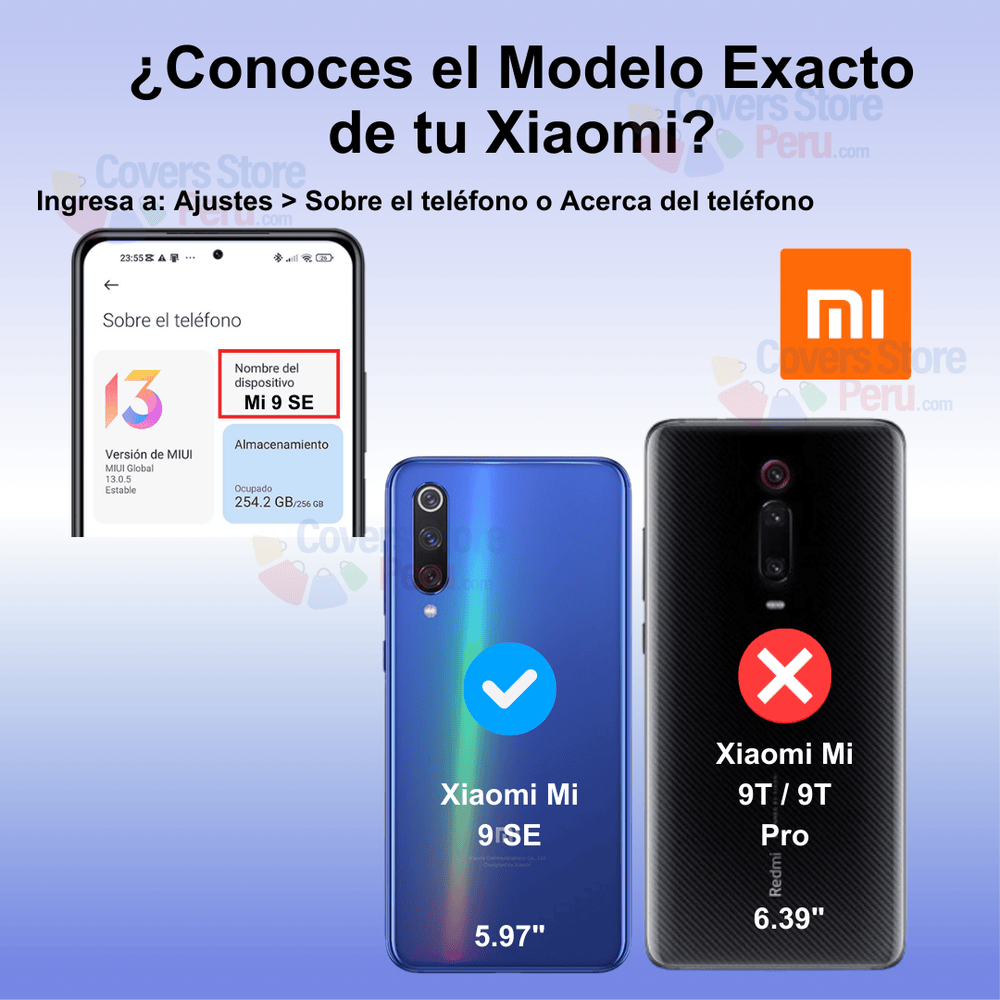 Funda para Xiaomi Mi 9 SE TPU 100% Transparente Antishock