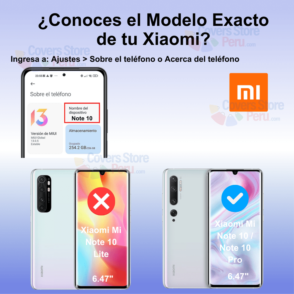 Mica para Xiaomi Mi Note 10 Pro Film Ceramic Antishock