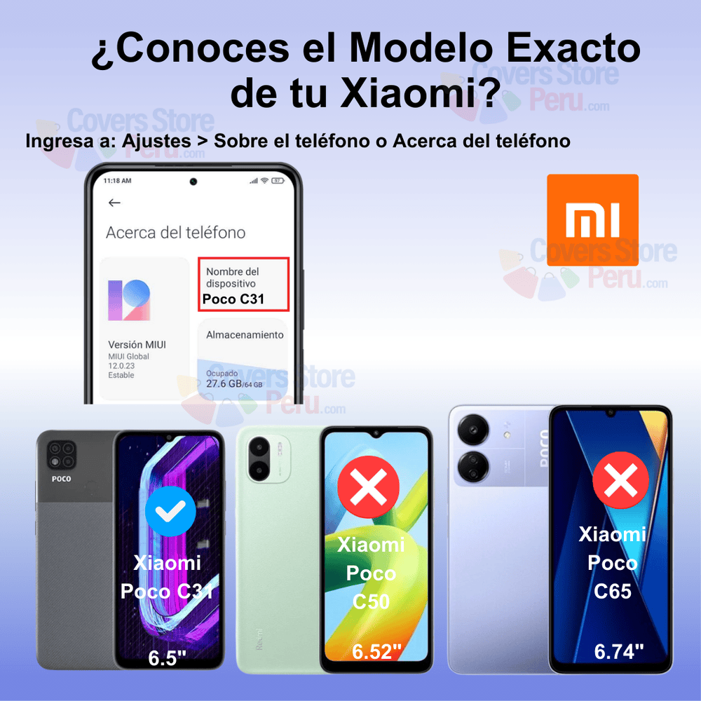 Mica para Xiaomi Poco C31 Film Hydrogel Anti-Espía