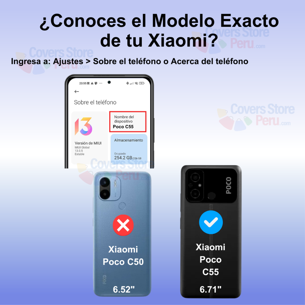 Funda Case para Xiaomi Poco C55 Flip Cover Lila